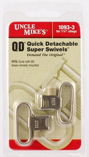 UM SWIVELS QD SS BL NICK 1.25